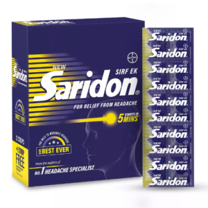 New Saridon Strip Of 10 Tablets